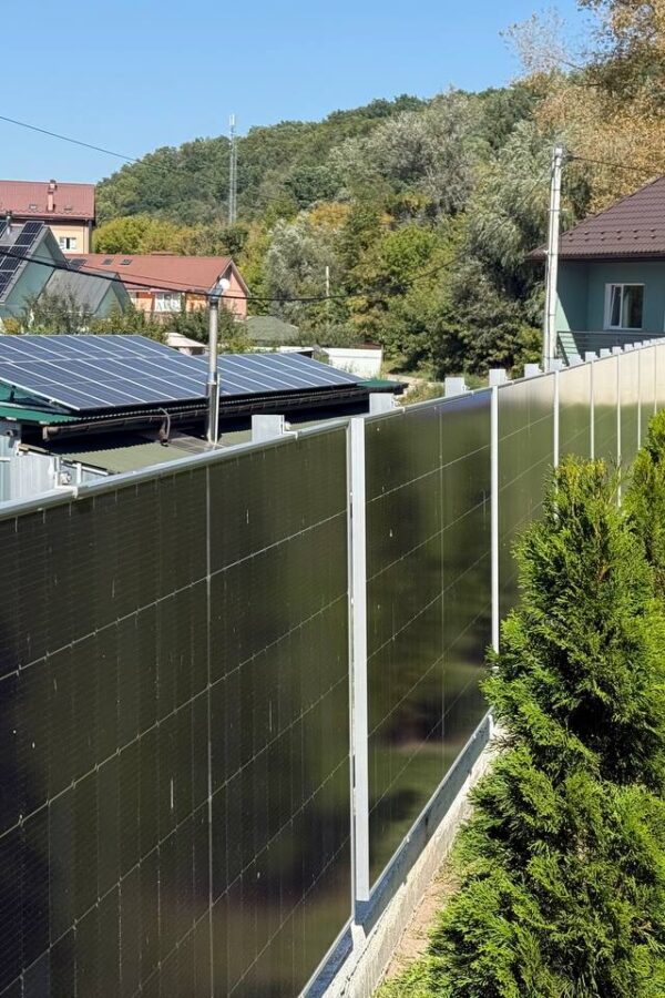 Солнечная электростанция 6,9 кВт (панели-забор 90°)