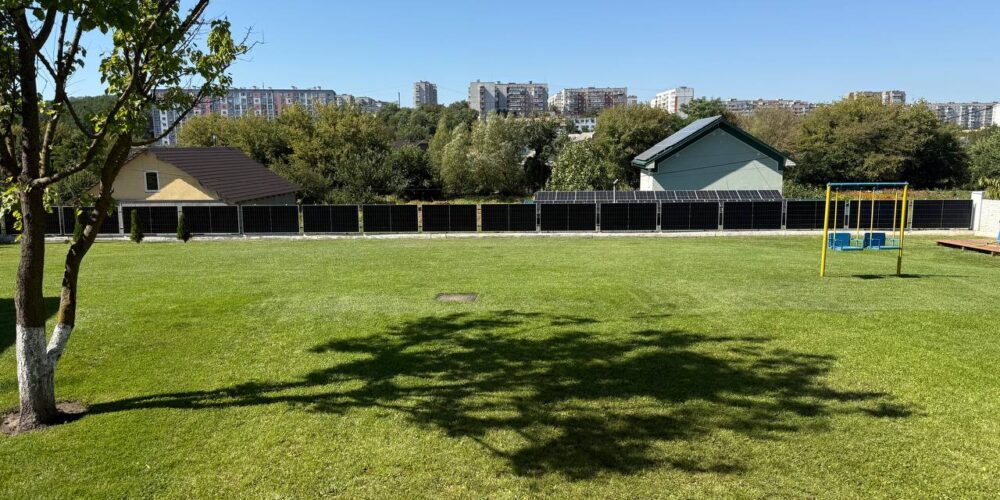 Солнечная электростанция 6,9 кВт (панели-забор 90°)