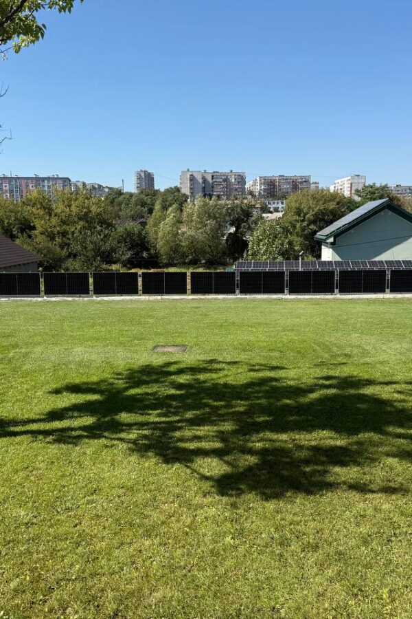 Солнечная электростанция 6,9 кВт (панели-забор 90°)