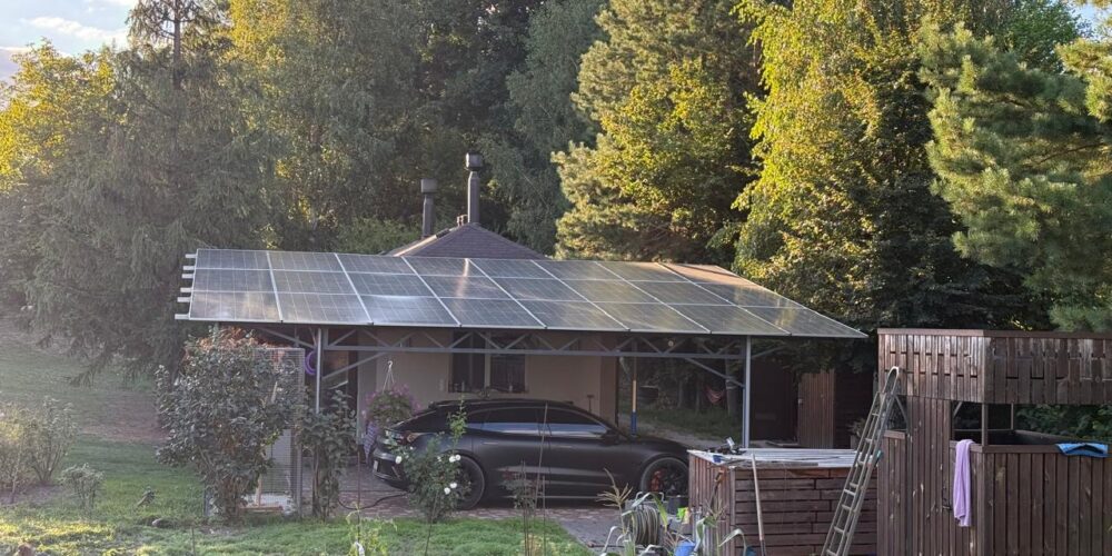 Солнечная электростанция 13,86 кВт с накопителем энергии