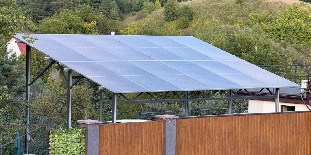 Гибридная солнечная электростанция 20,7 кВт с накопителями энергии